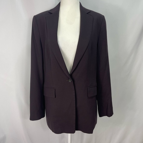 J. Crew Jackets & Blazers - J. Crew 100% wool eggplant blazer jacket women’s size P12